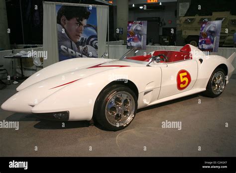 Speed Racer Mach 5 from the upcoming movie 'Speed Racer' 2008 New York International Auto Show ...