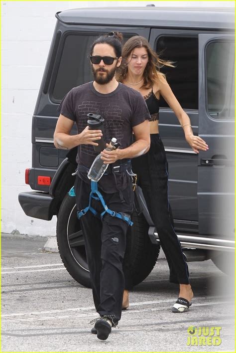 Jared Leto Spotted at Rock Climbing Gym with Valery Kaufman, His ...