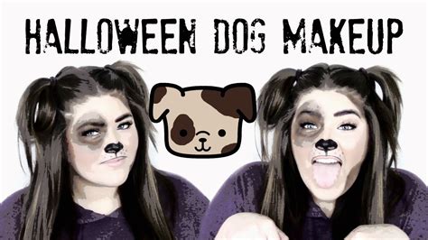 Easy Halloween Dog Makeup Tutorial - YouTube