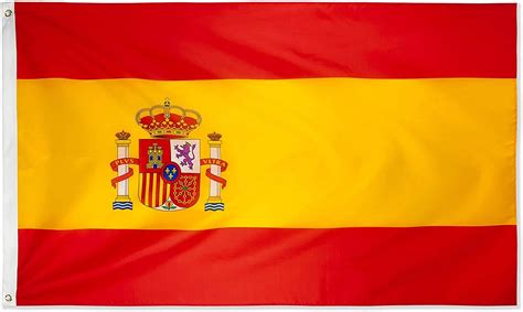 Large Spain Spanish Flag Heavy Duty Outdoor ES 90x150cm - 3x5ft - WilliamKlein