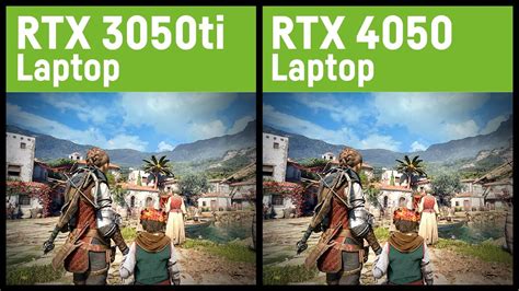 RTX 3050ti vs RTX 4050 in Gaming - Laptop/Notebook - YouTube