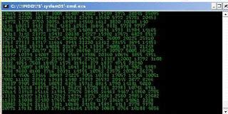 PrAmOd'S tEcH bLOg: How To Create MAtrix Effect Using Command Prompt (CMD)