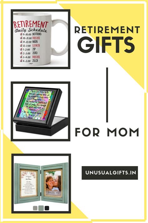 Retirement gifts for mom - Unusual Gifts