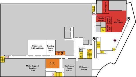 Cabell Library Floor Map | VCU Libraries