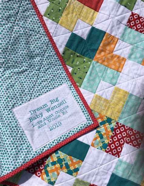 How to Label Your Quilt – Homemade Emily Jane | Personalized quilt ...