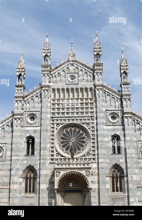 facade of Duomo (cathedral) - Monza - Lombardy - Italy Stock Photo - Alamy