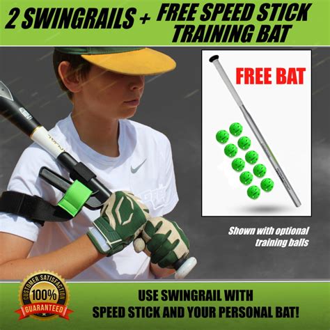 BUY 2 SWINGRAILS + GET A FREE SPEED STICK TRAINING BAT (SAVE $35 ...