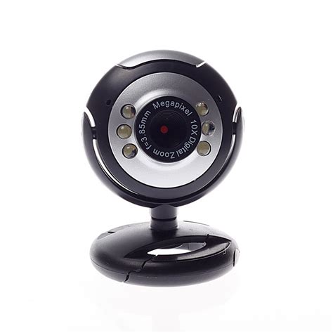 6LED PC Camera With Mic Can Taking Photos HD Webcam Camera And Mic Web ...