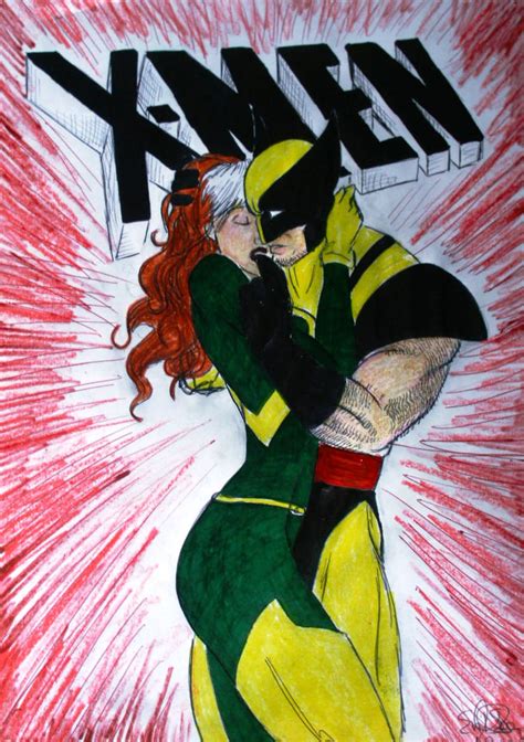 Rogue and Wolverine by Guorba on DeviantArt