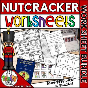 Nutcracker Worksheets BUNDLE by TrinityMusic | Teachers Pay Teachers