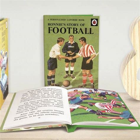 Personalised Ladybird Football Story Book By The Letteroom | notonthehighstreet.com