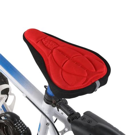 HOT Comfortable Bicycle Saddle Cover Memory Foam Seat Cover Cushion for ...