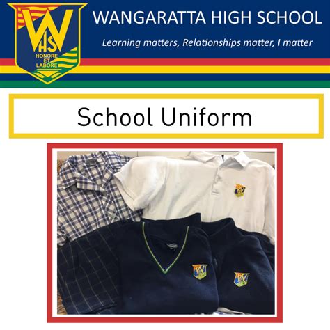 👕SCHOOL UNIFORM 👕 Wangaratta... - Wangaratta High School