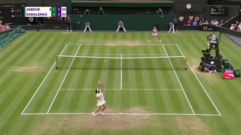 Wimbledon on Twitter: "A brilliant comeback win 💪 #Wimbledon | @Ons_Jabeur"