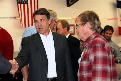 In Iowa, Perry On Point But Rarely On the Spot | The Texas Tribune