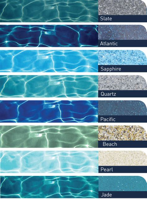 Pool Colours | Swimming pools backyard, Pool plaster, Small pool design