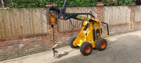 Opico Skidster M10X Mini Loader With Bucket and Auger, Fully Restored - Arborist Machinery ...