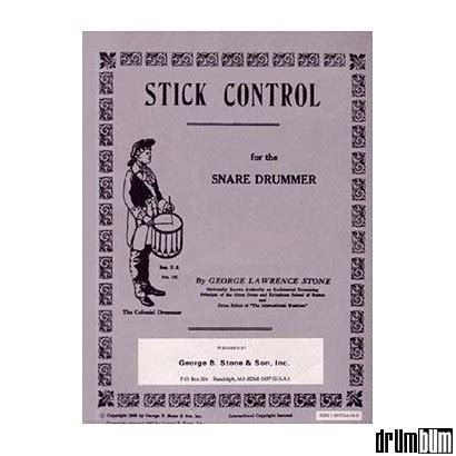 Stick Control for Snare Drummer Book | Drummer Gifts and Music Gifts ...