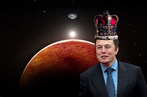 Elon Musk proclaims himself emperor of Mars