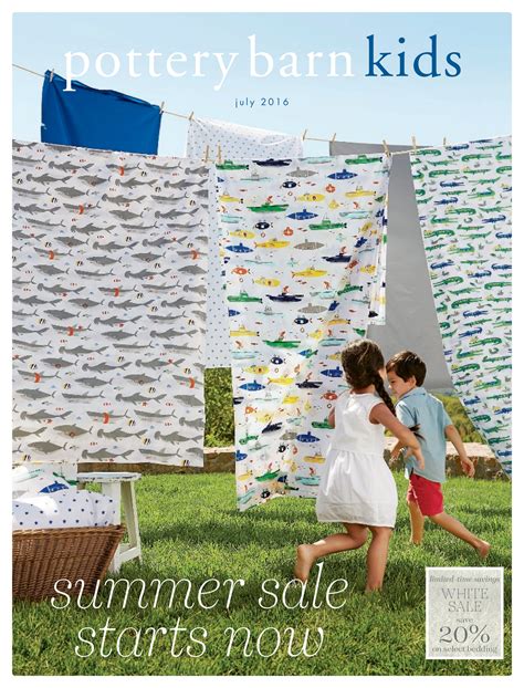 Pottery Barn Kids (PBK) - Summer - July 2016 - Page 8-9