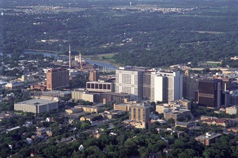 Downtown Rochester aerial view Rochester Minnesota, Always And Forever, Aerial View, San ...