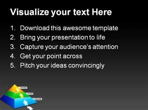 Strategy Pyramid Business PowerPoint Templates And PowerPoint Backgrounds 0211