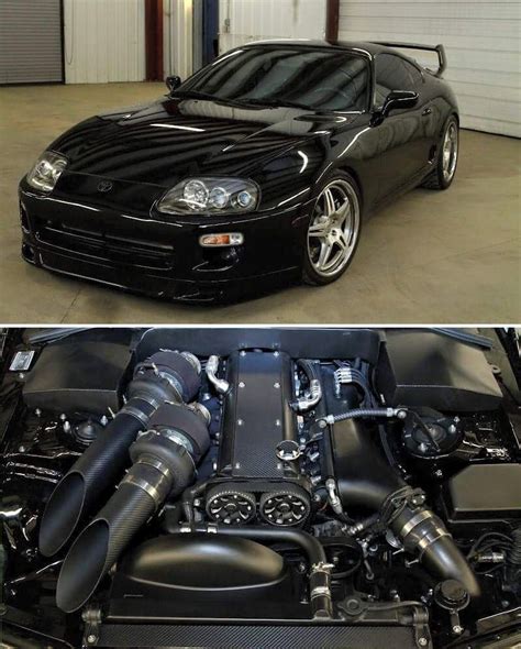 Black Toyota Supra | Toyota, Toyota supra, Toyota supra mk4