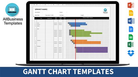 Gantt Chart Template | Templates at allbusinesstemplates.com