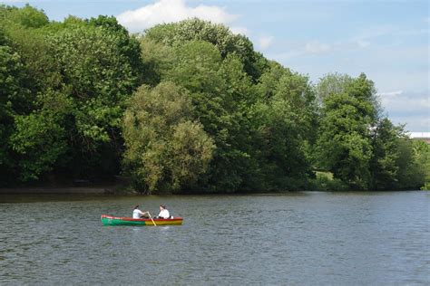 Boating Lake | Rowing on the lake in Highfields Park, Nottin… | Peter ...