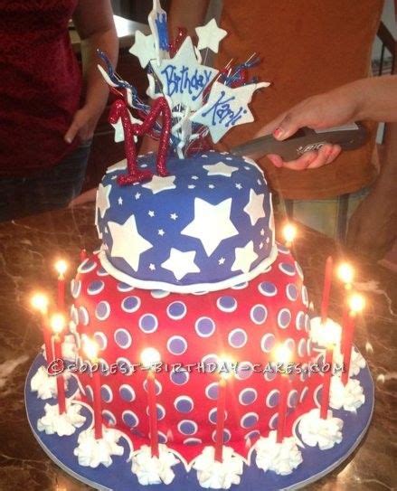 Coolest 4th of July Birthday Bash Cake | Cool birthday cakes, July ...