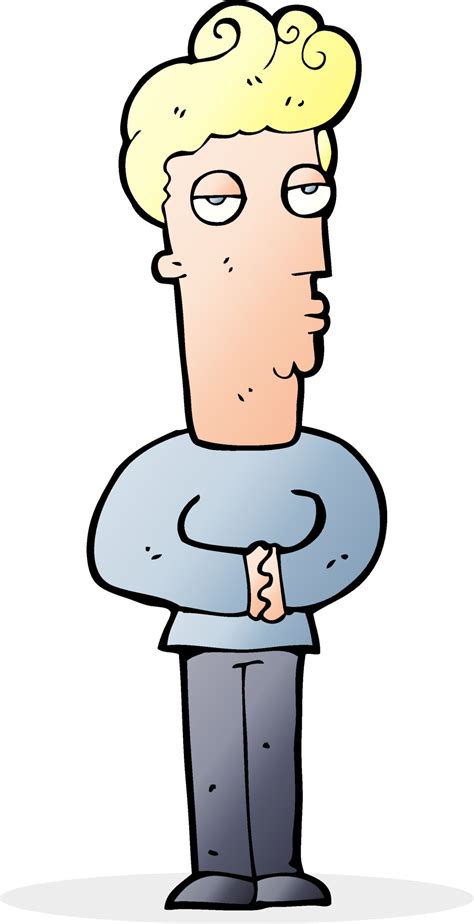 Arrogant Person Cartoon Clipart