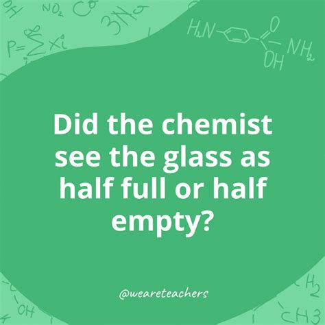 Organic Chemistry Jokes Dirty