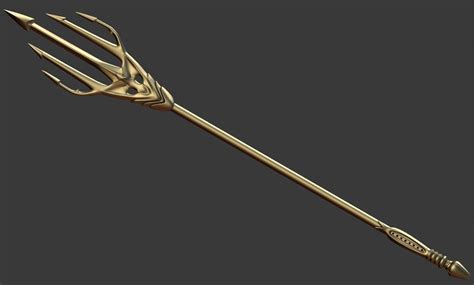 Trident Aquaman 3D model 3D printable | CGTrader