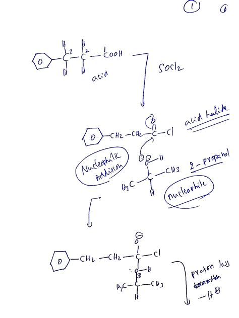 [Solved] In the first step, the______________ 2-propanol is... | Course Hero