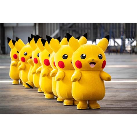 Pikachu Mascot, Pikachu Mascot Costume Custom at Cheap Price ...