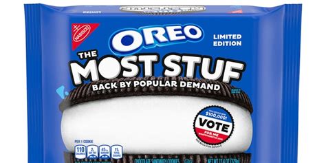 Oreo bringing back 'Most Stuf' cookies filled with more 'Stuf' than any existing Oreo variety ...