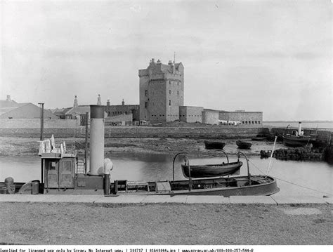 Broughty Castle, Broughty Ferry, 1884. My great grandfather's station in the 1860's John Brodie ...