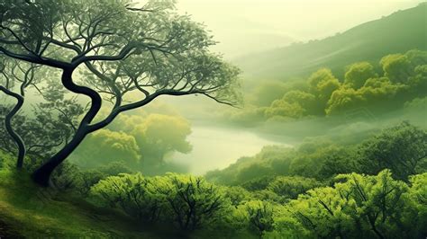 Natural Forest Wonders Powerpoint Background For Free Download - Slidesdocs