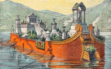 The Pleasure Ships of the Roman Emperor Caligula Were The Yachts of Antiquity | Short History