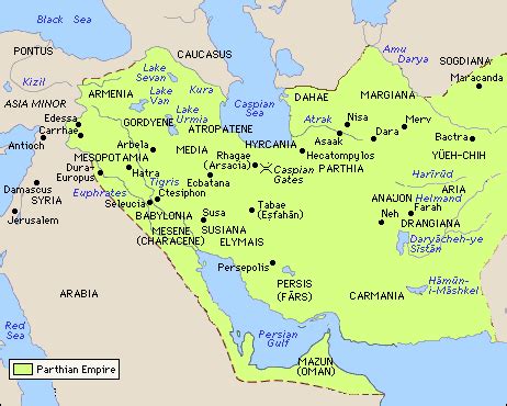 Maps: Ancient Iran Through Ages (726BCE to CE640)