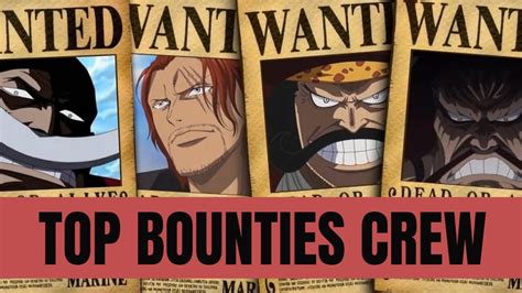 Top 10 Crews With The Highest Bounties In One Piece (ALL THE TIME) - YouTube