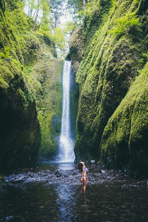 Waterfalls Near Portland Oregon Map - Map Of Counties Around London