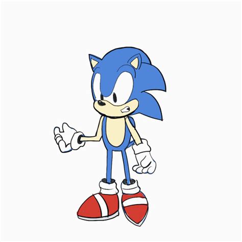 Sonic Werehog Transformation GIF by Retro-Robosan on DeviantArt