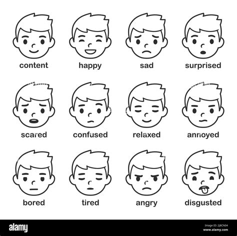 Expressions cartoon chart hi-res stock photography and images - Alamy