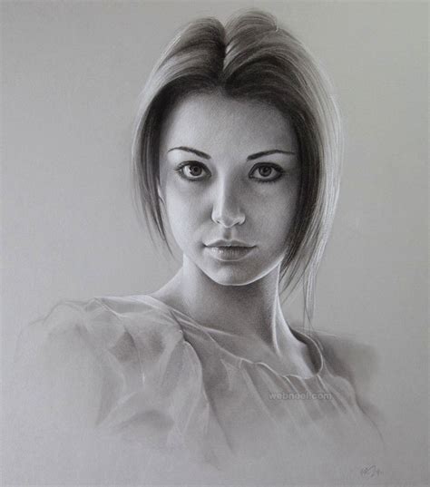 40 Beautiful and Realistic Portrait Drawings for your inspiration