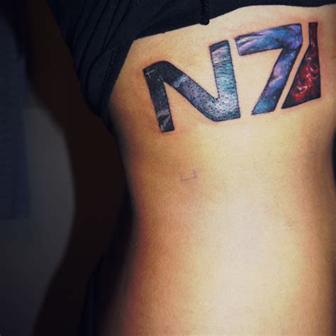 Brand new N7 Tattoo! : r/masseffect