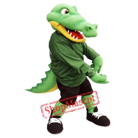 High Quality Alligator Mascot Costume