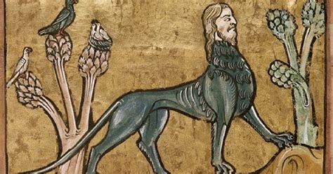 The Mythological Creatures Of Medieval Art | Dusty Old Thing