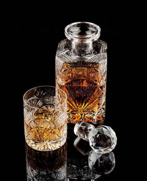 Whiskey Glass & Bottle Stock Images - Image: 26397644