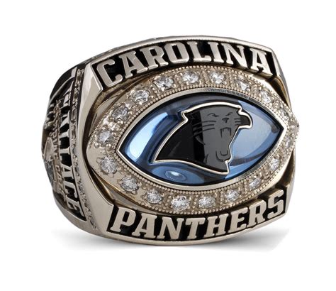 Lot Detail - Carolina Panthers 2003 SB XXXVIII NFC Ring